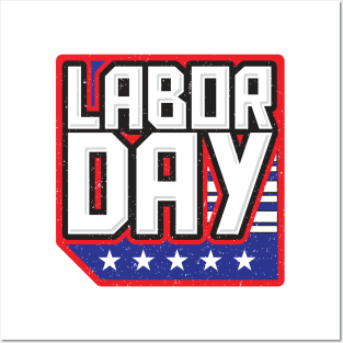 USA Labor Day Posters and Art